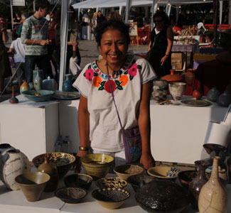 EXPO-SKG09-031w Blanca at Thessaloniki ceramic exhibition